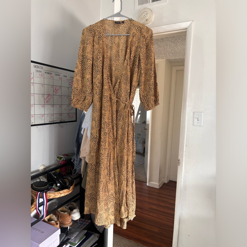 Gap print midi dress